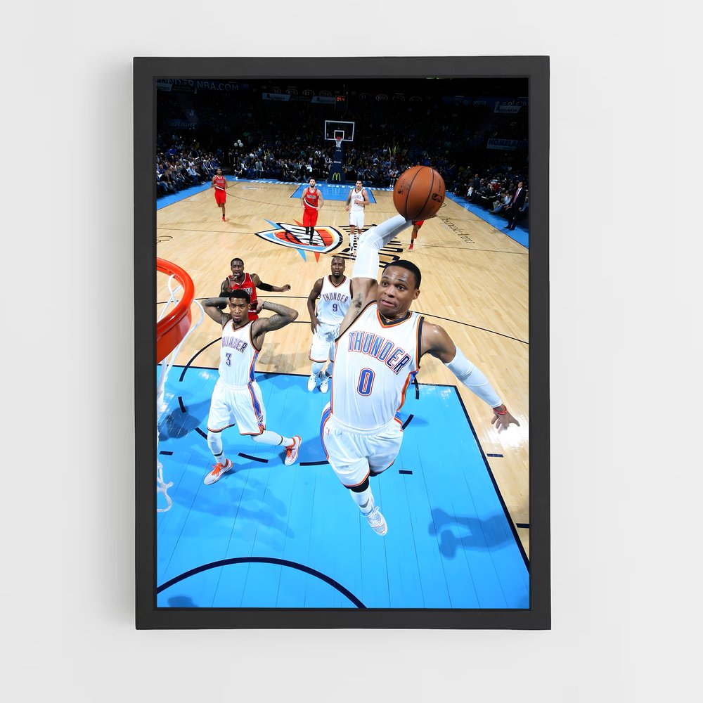Poster Thunder Legends – affiche Basketball (vue 2)